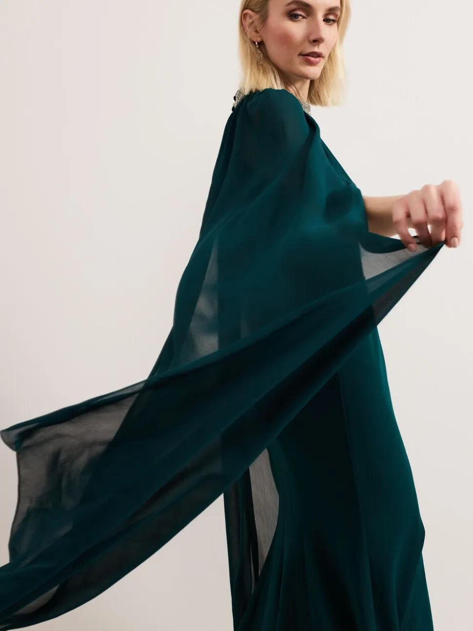 Phase Eight Green Bridie Maxi Dress