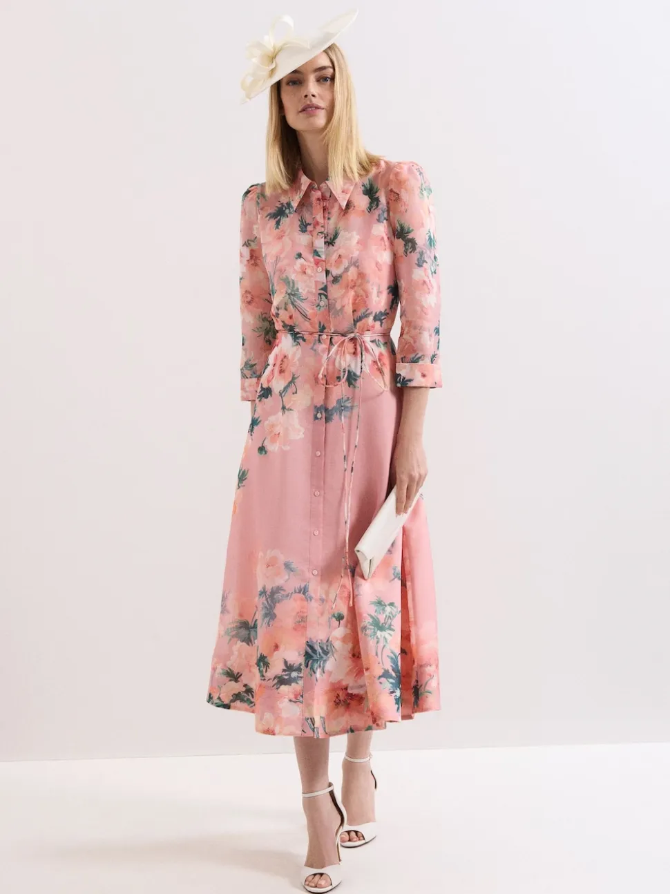 Phase Eight Pink Anabella Dress