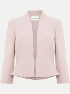 Phase Eight Pink Daisy Peplum Jacket