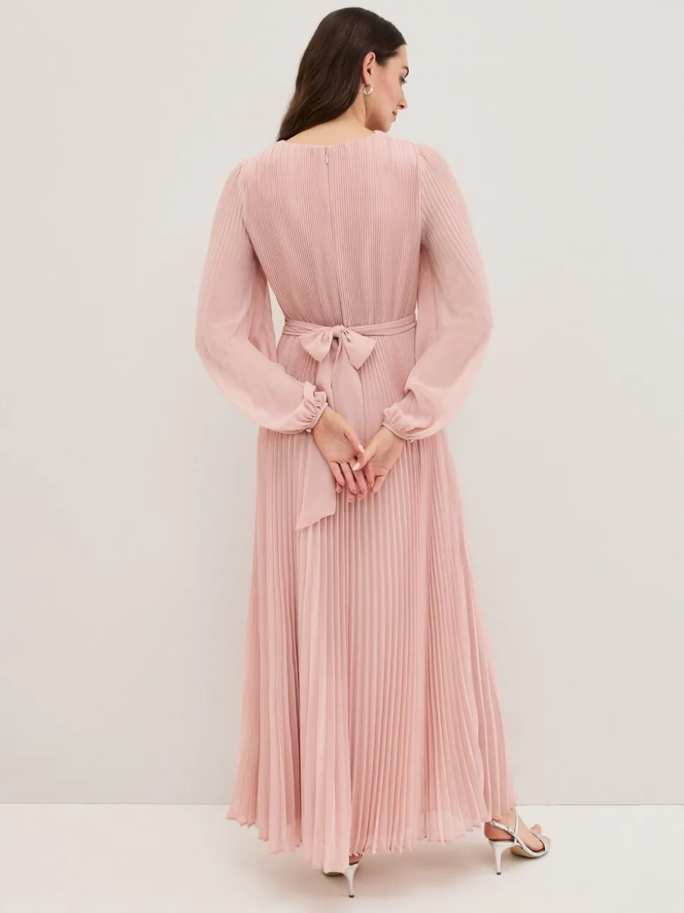 Phase Eight Pink Isadora Maxi Dress