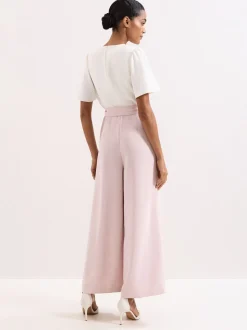 Phase Eight Pink Petite Kallie Jumpsuit
