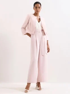 Phase Eight Pink Petite Kallie Jumpsuit
