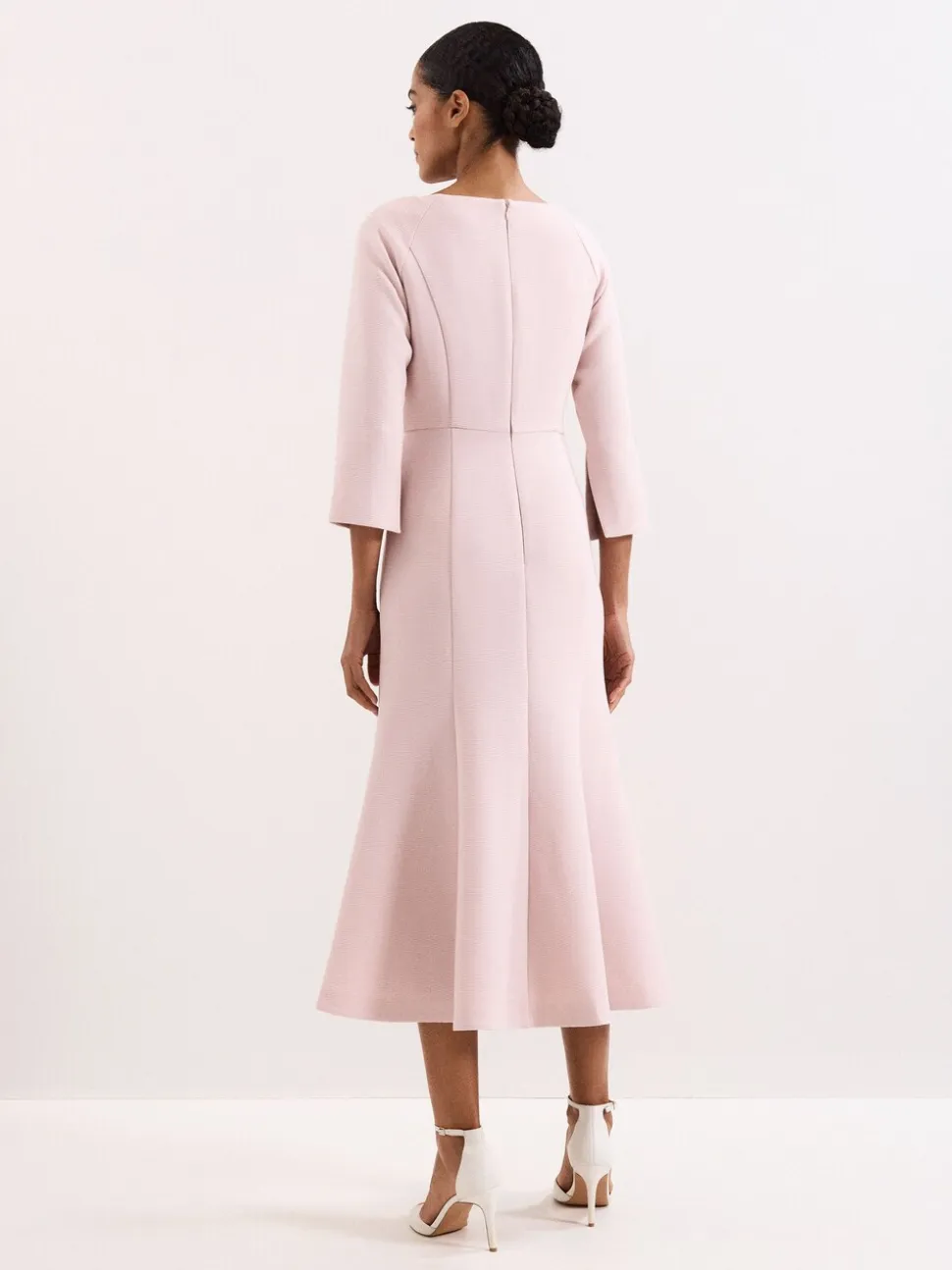 Phase Eight Pink Sienna Tux Dress