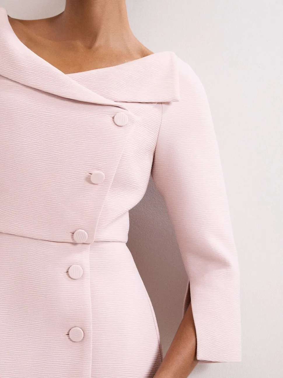 Phase Eight Pink Sienna Tux Dress