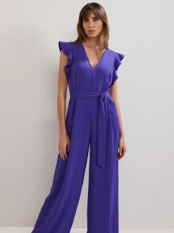Phase Eight Purple Kallie Jumpsuit