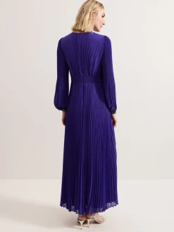 Phase Eight Purple Vila Beaded Dress
