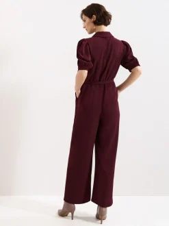 Phase Eight Red Petite Candice Jumpsuit