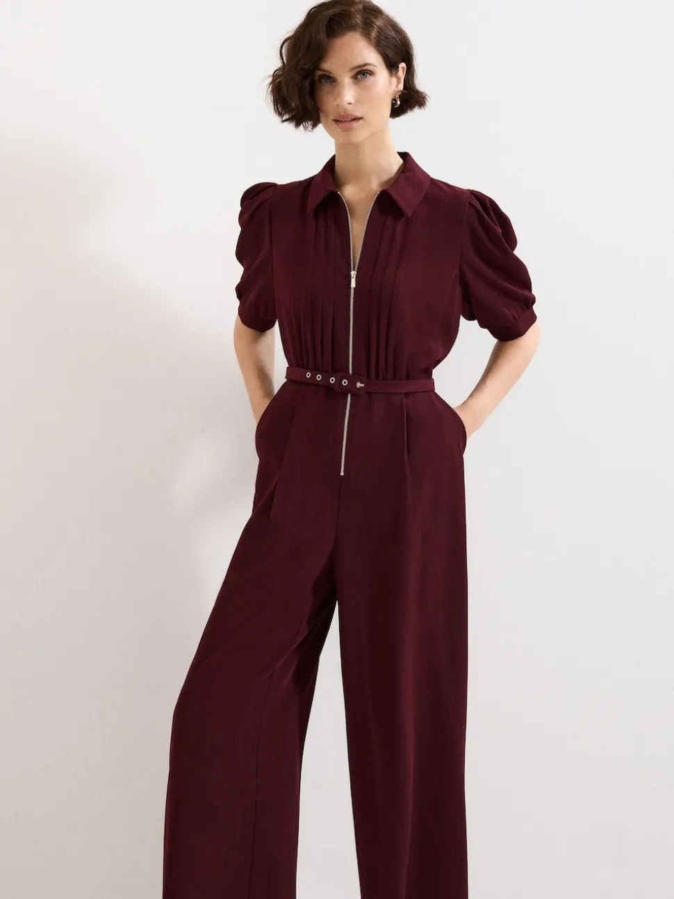 Phase Eight Red Petite Candice Jumpsuit