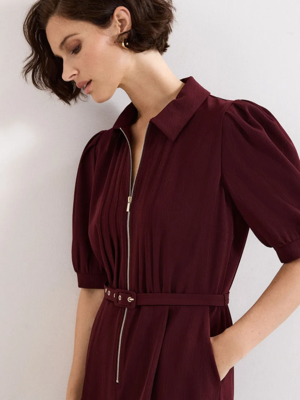 Phase Eight Red Petite Candice Jumpsuit
