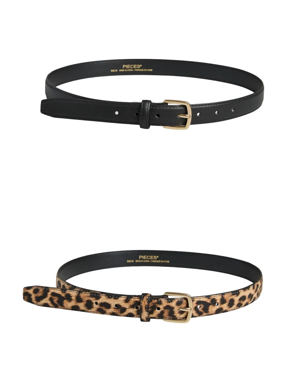PIECES Belts 2 Pack