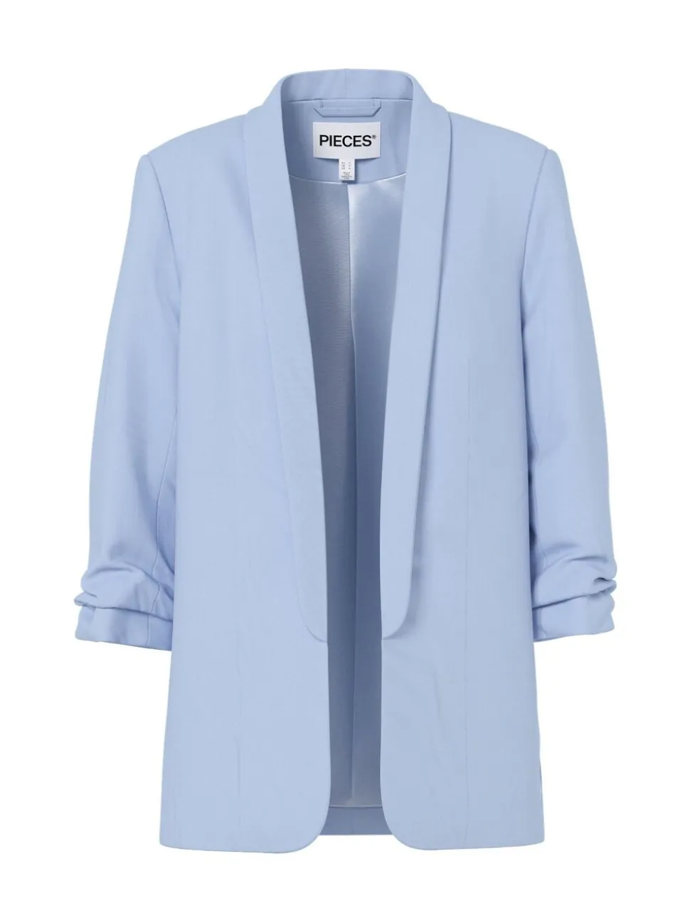 PIECES Blue 3/4 Sleeve Blazer