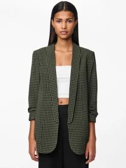 PIECES Green Printed Blazer