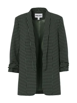 PIECES Green Printed Blazer