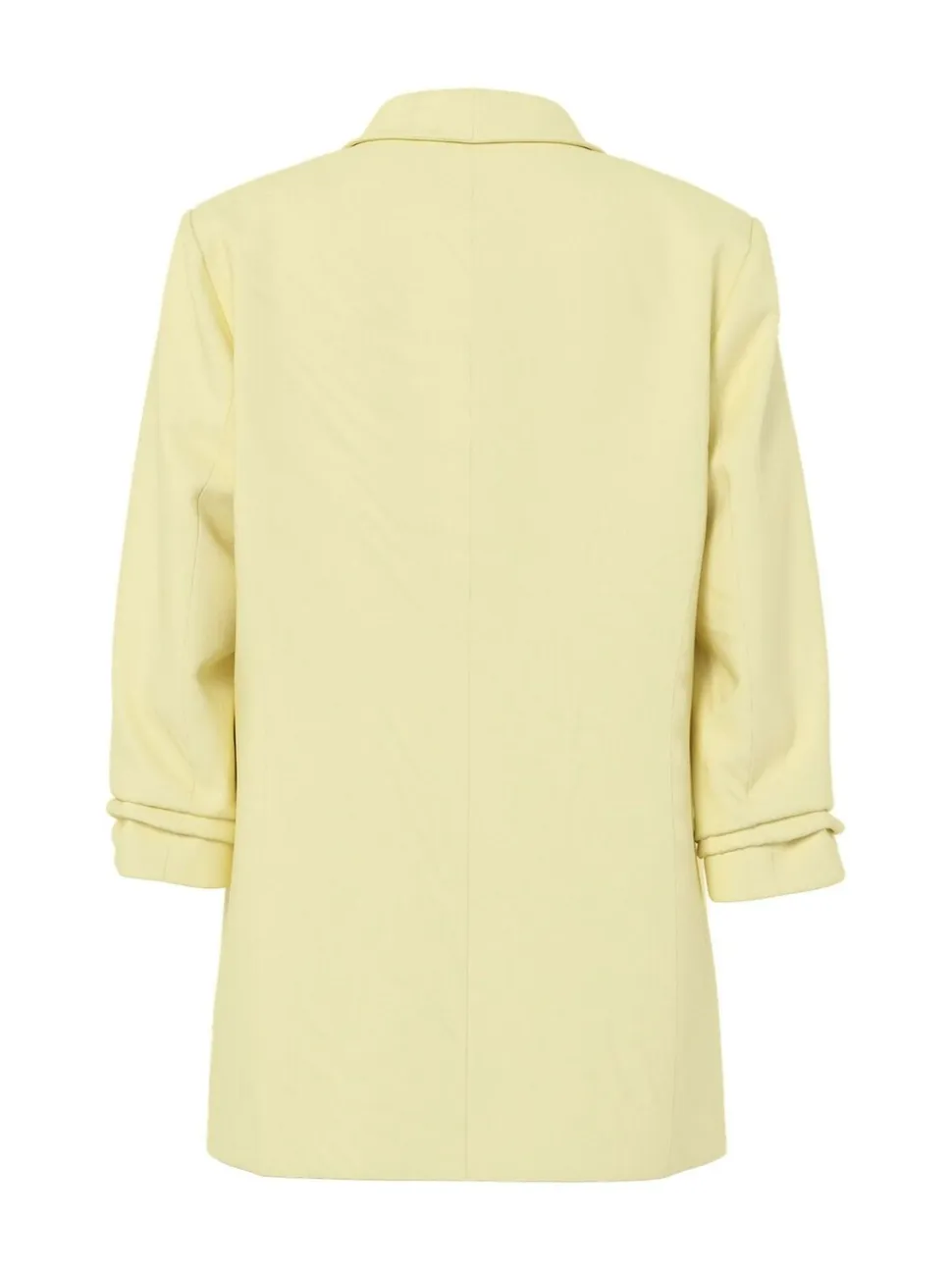 PIECES Yellow 3/4 Sleeve Blazer