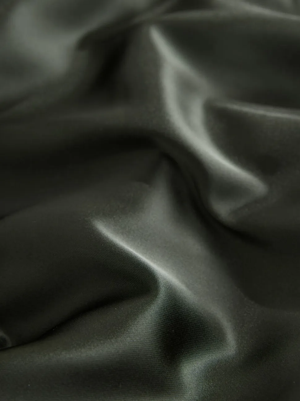 Pine Green Satin Cowl Neck Wedding Guest Bridesmaid Maxi Dress