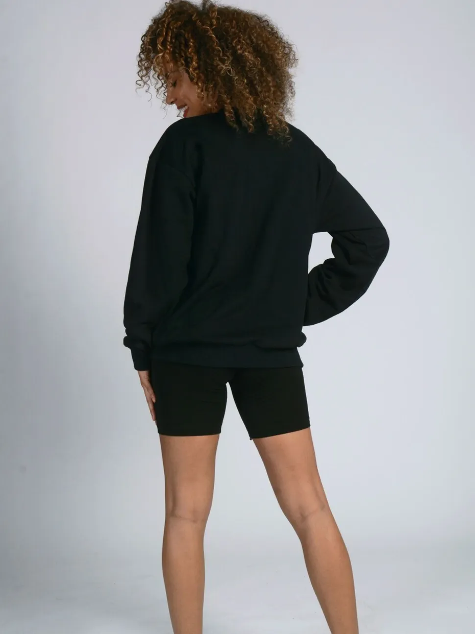 Pineapple Black Womens Logo Sweatshirt
