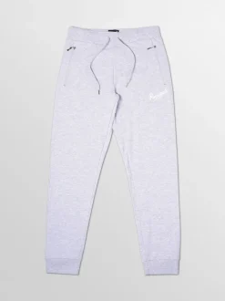 Pineapple Light Grey Skinny Zip Joggers