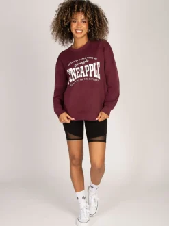 Pineapple Red Womens Logo Sweatshirt