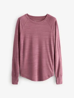 Pink Active Lightweight Long Sleeve Top