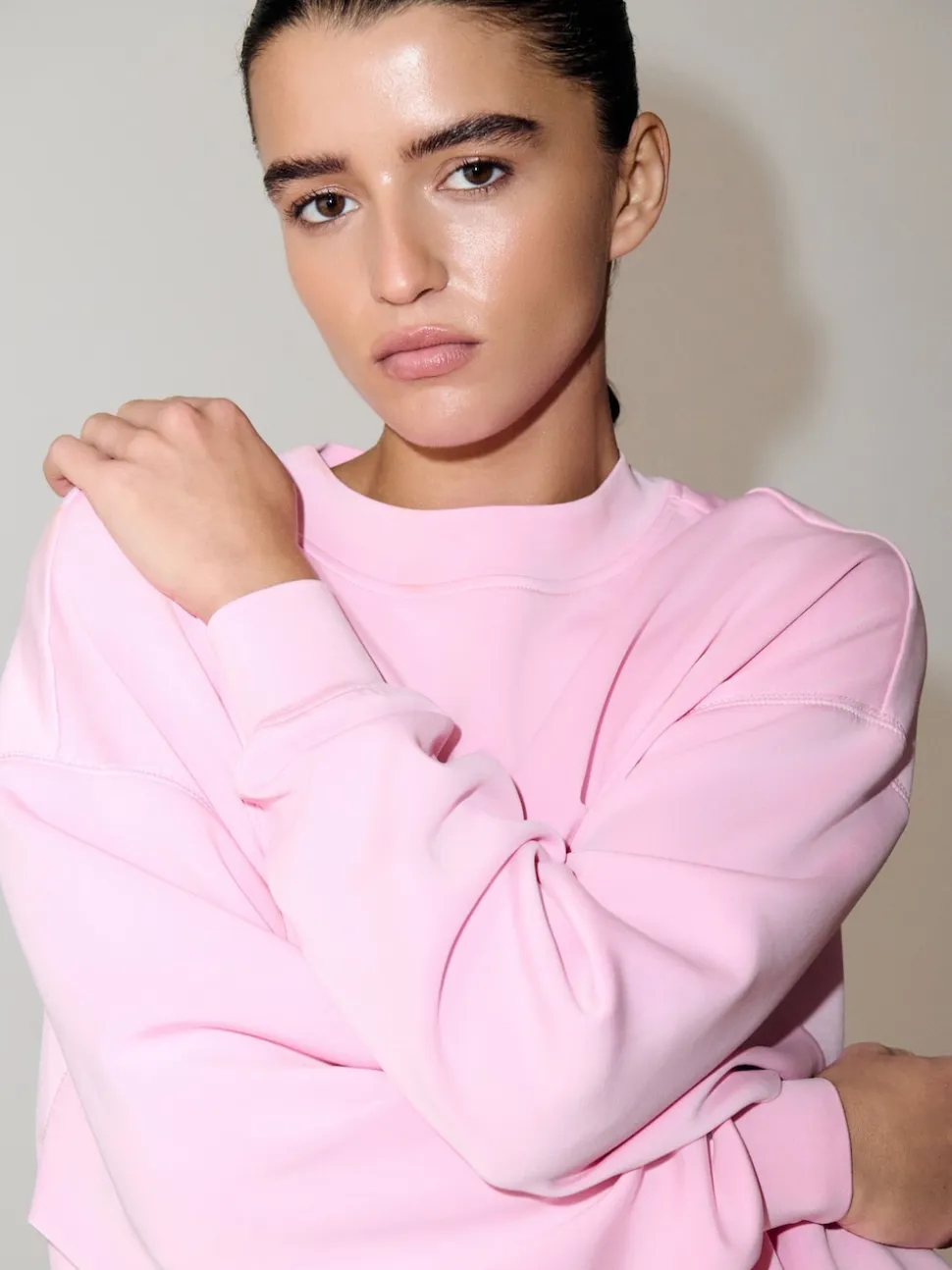 Pink Active Modal Supersoft Sweatshirt