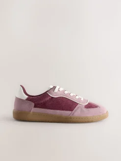 Pink Cord Forever Comfort® Lace-Up Trainers