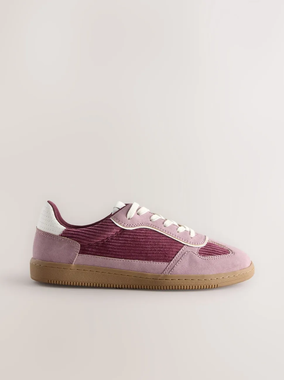 Pink Cord Forever Comfort® Lace-Up Trainers