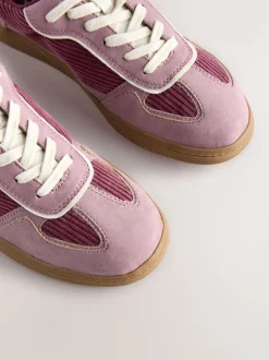 Pink Cord Forever Comfort® Lace-Up Trainers