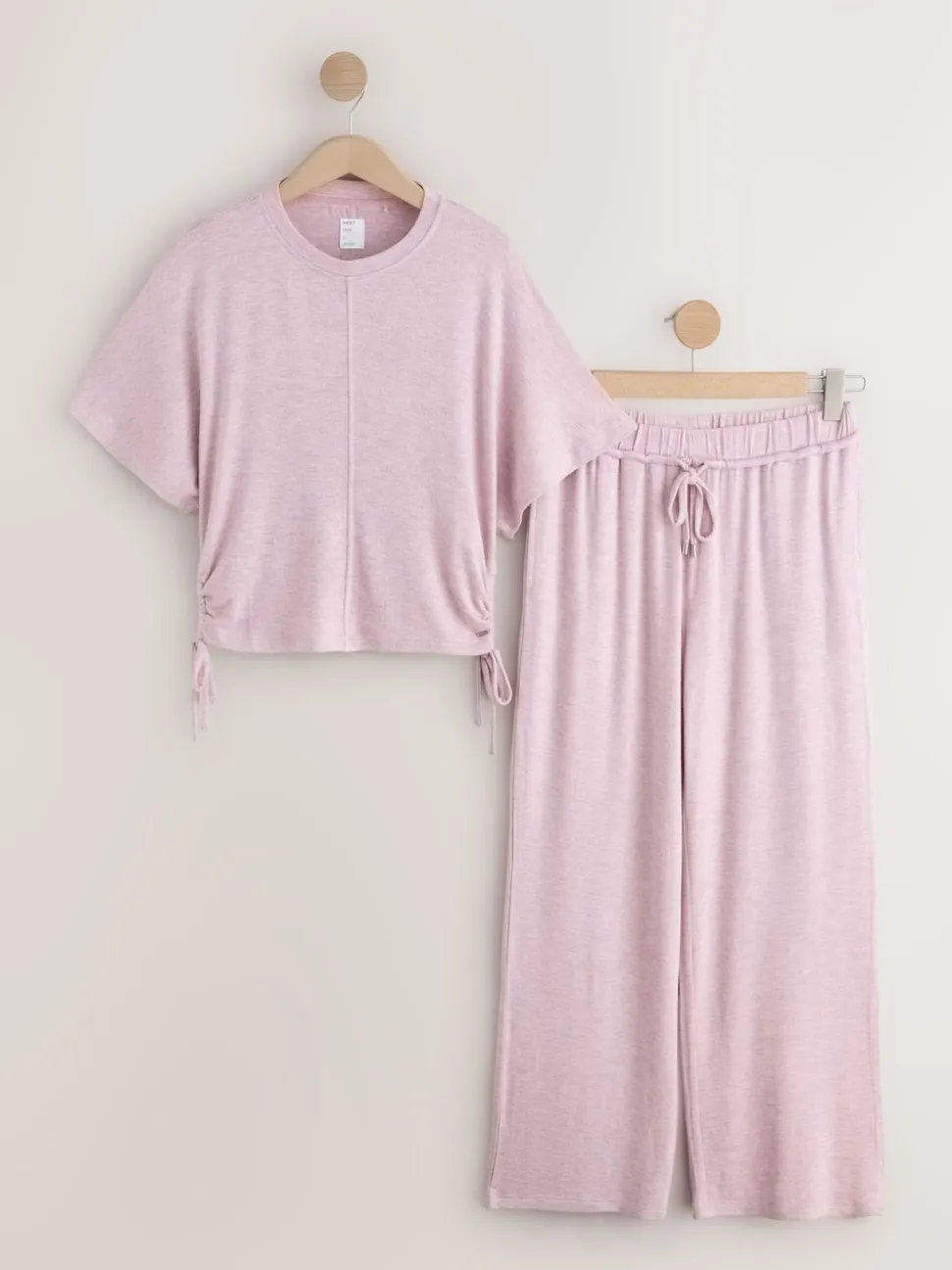 Pink Cosy Short Sleeve Pyjamas