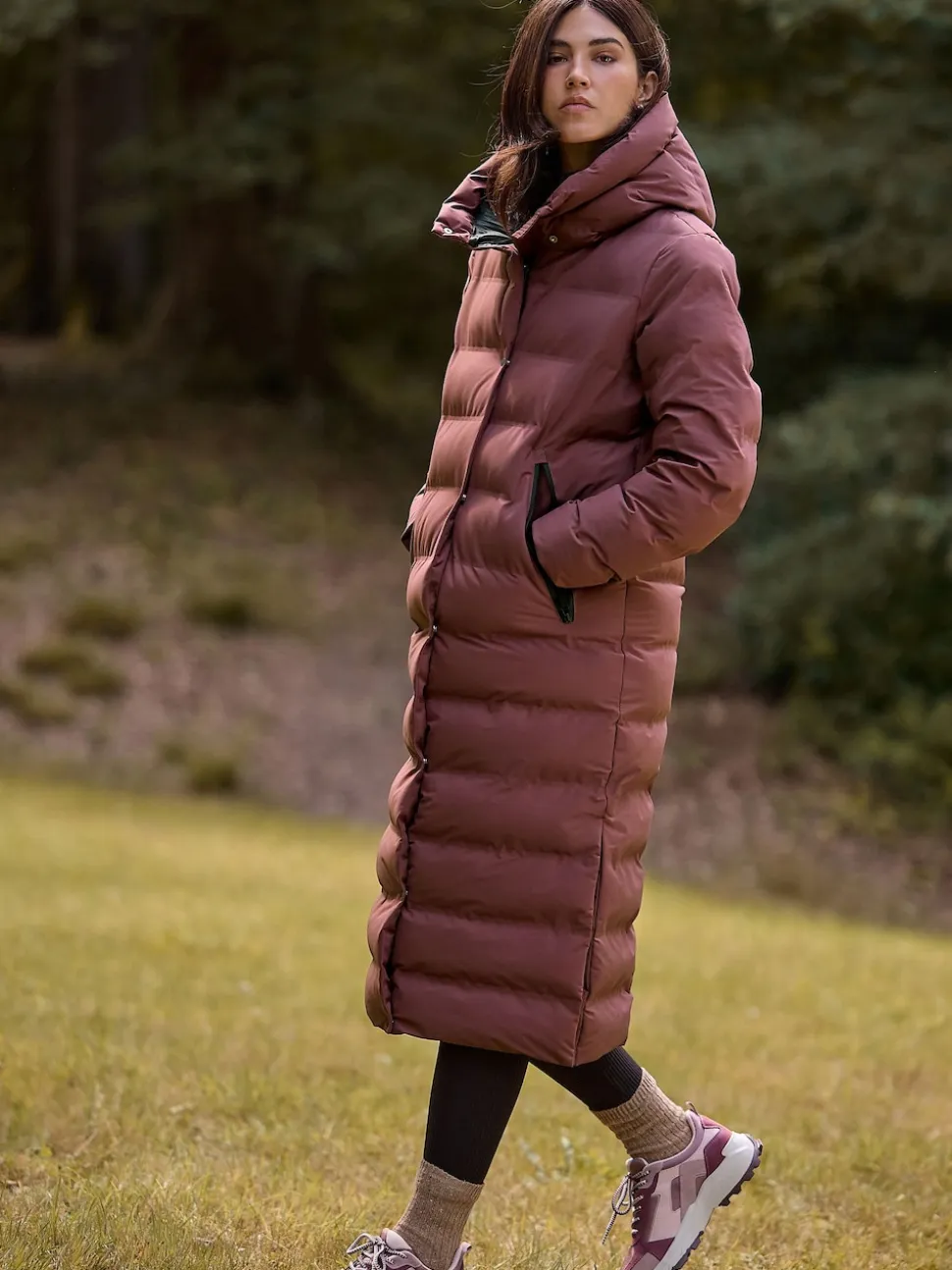 Pink Elements Waterproof Padded Coat