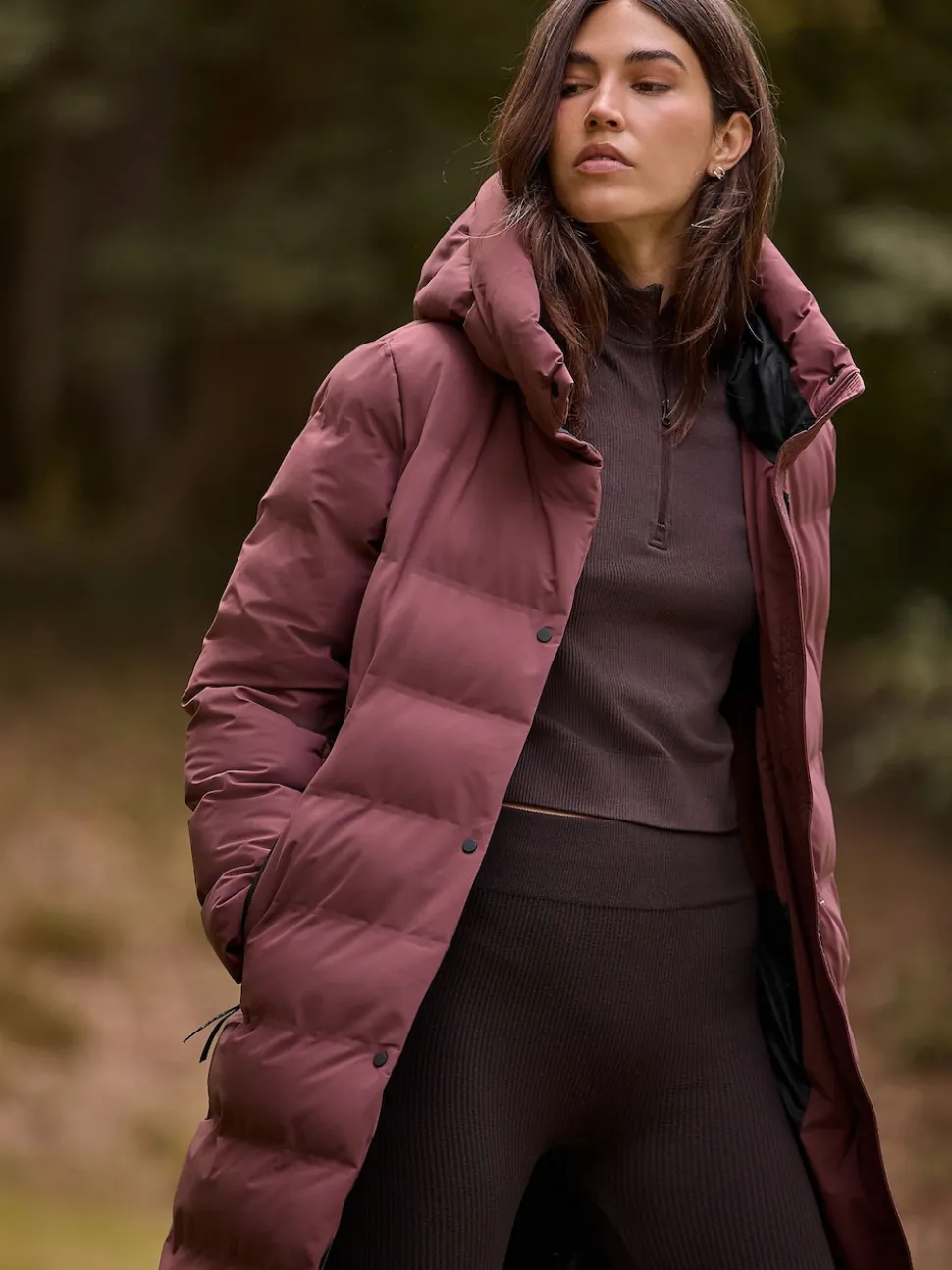 Pink Elements Waterproof Padded Coat