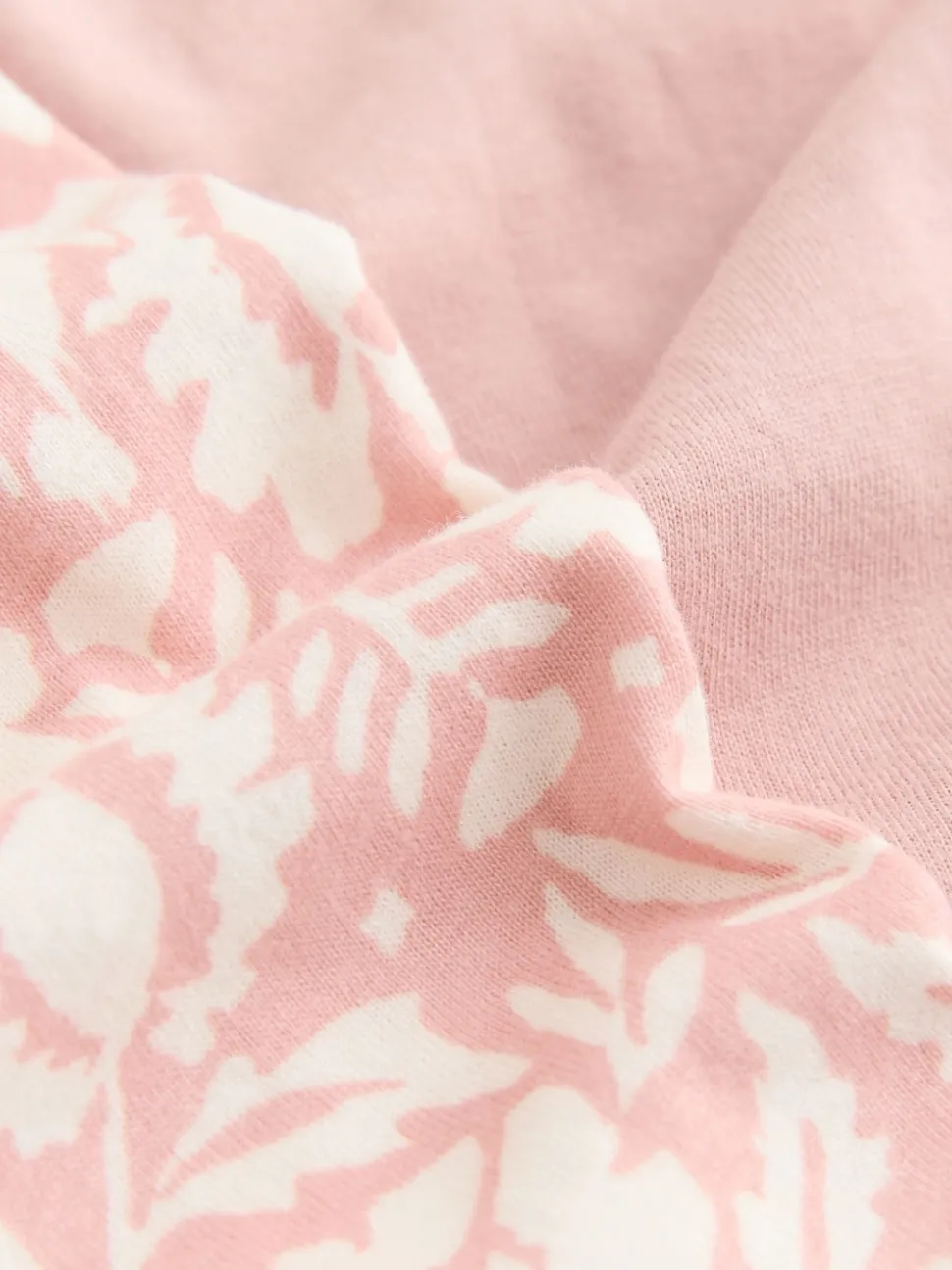 Pink Floral Short Sleeve Pyjamas