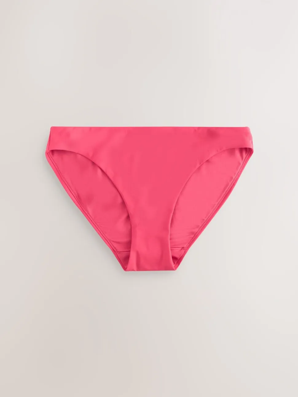 Pink High Leg Bikini Bottoms