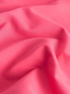 Pink High Leg Bikini Bottoms
