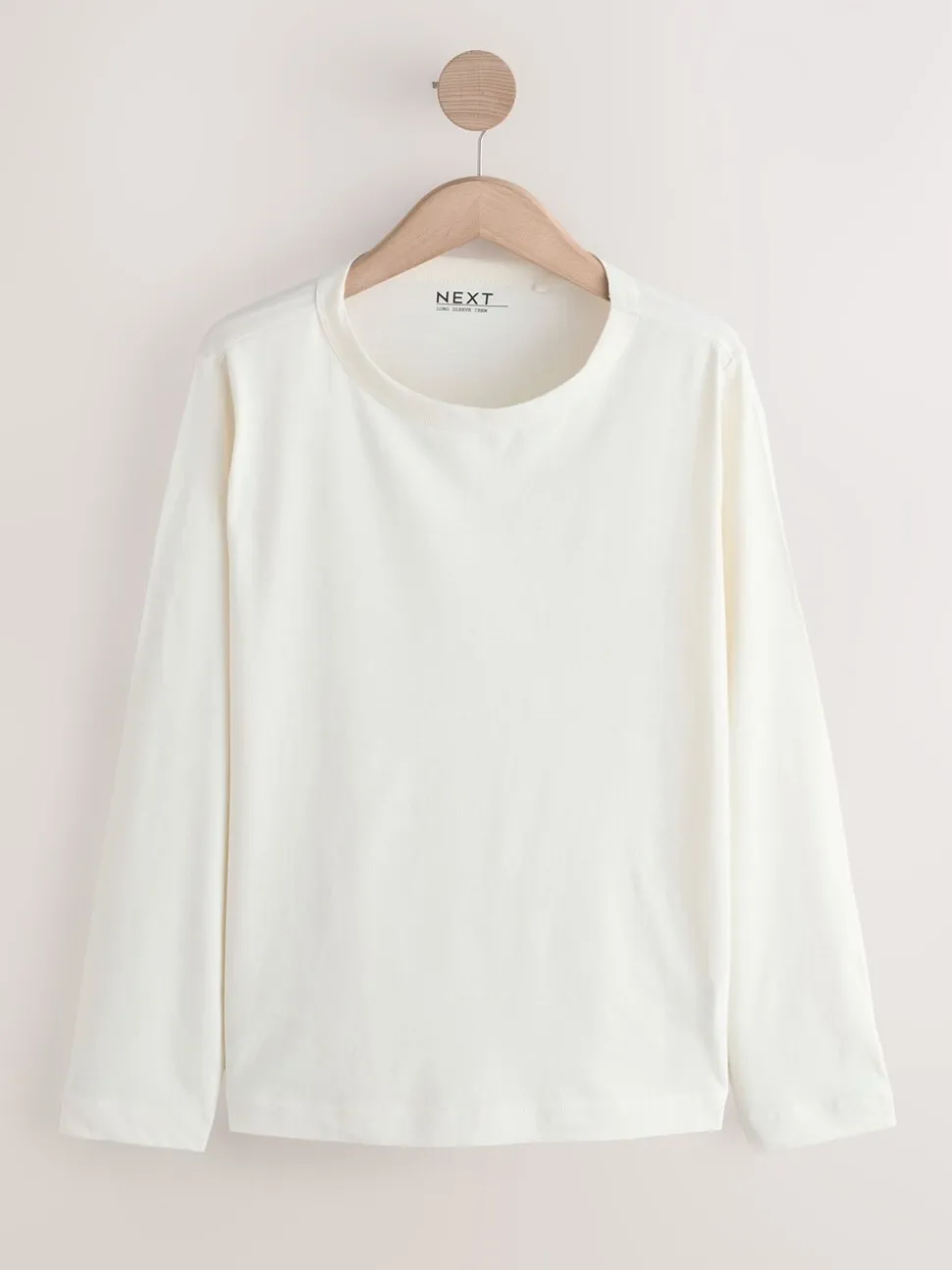 Pink Long Sleeve Crew Neck T-Shirts 5 Pack