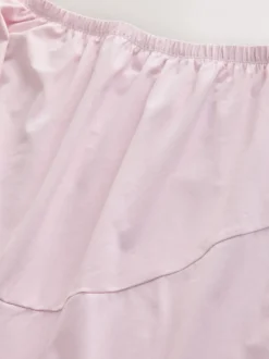 Pink Maternity Jersey Button Through Pyjamas