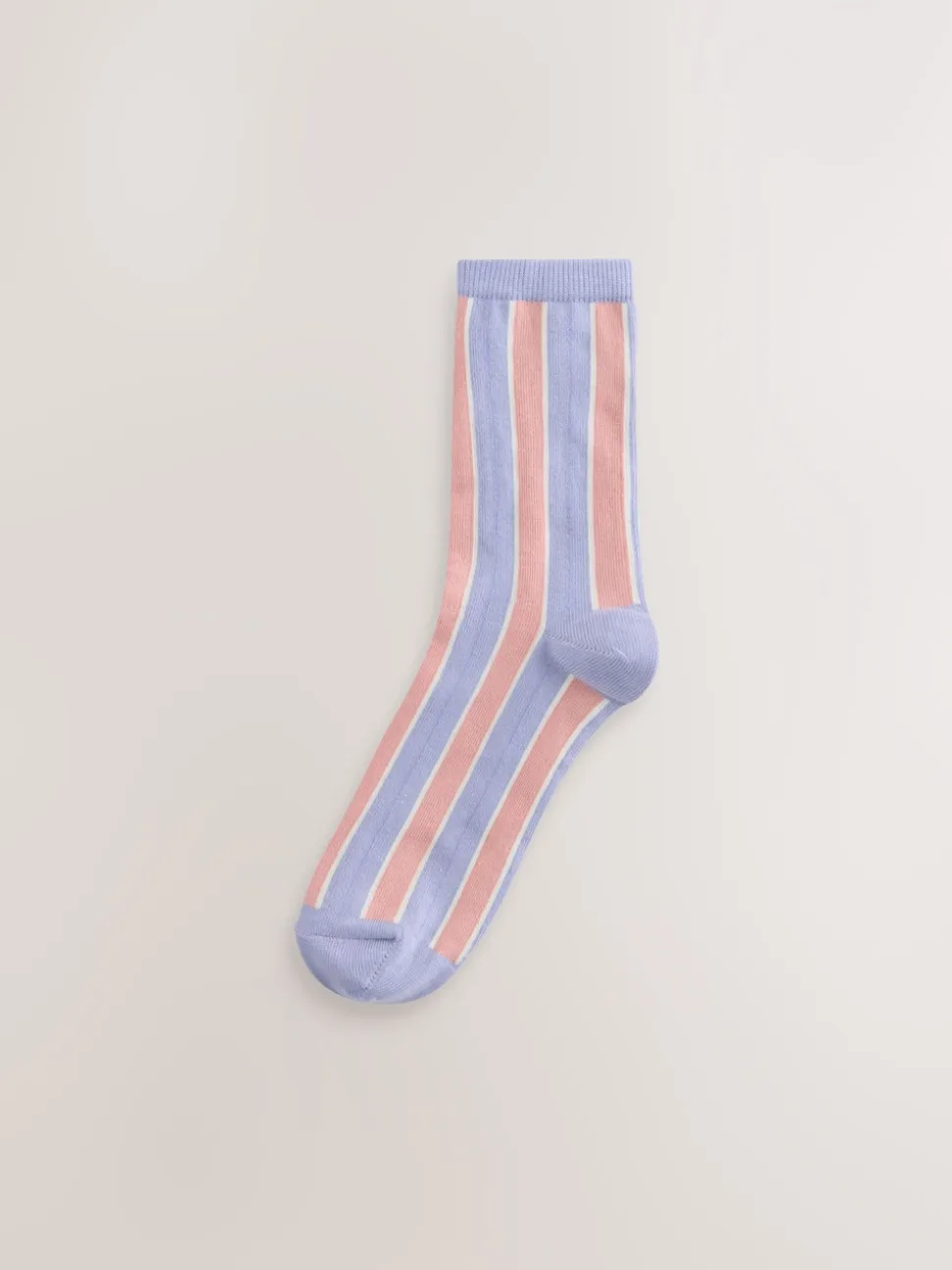 Pink Multi Stripe Ankle Socks 4 Pack