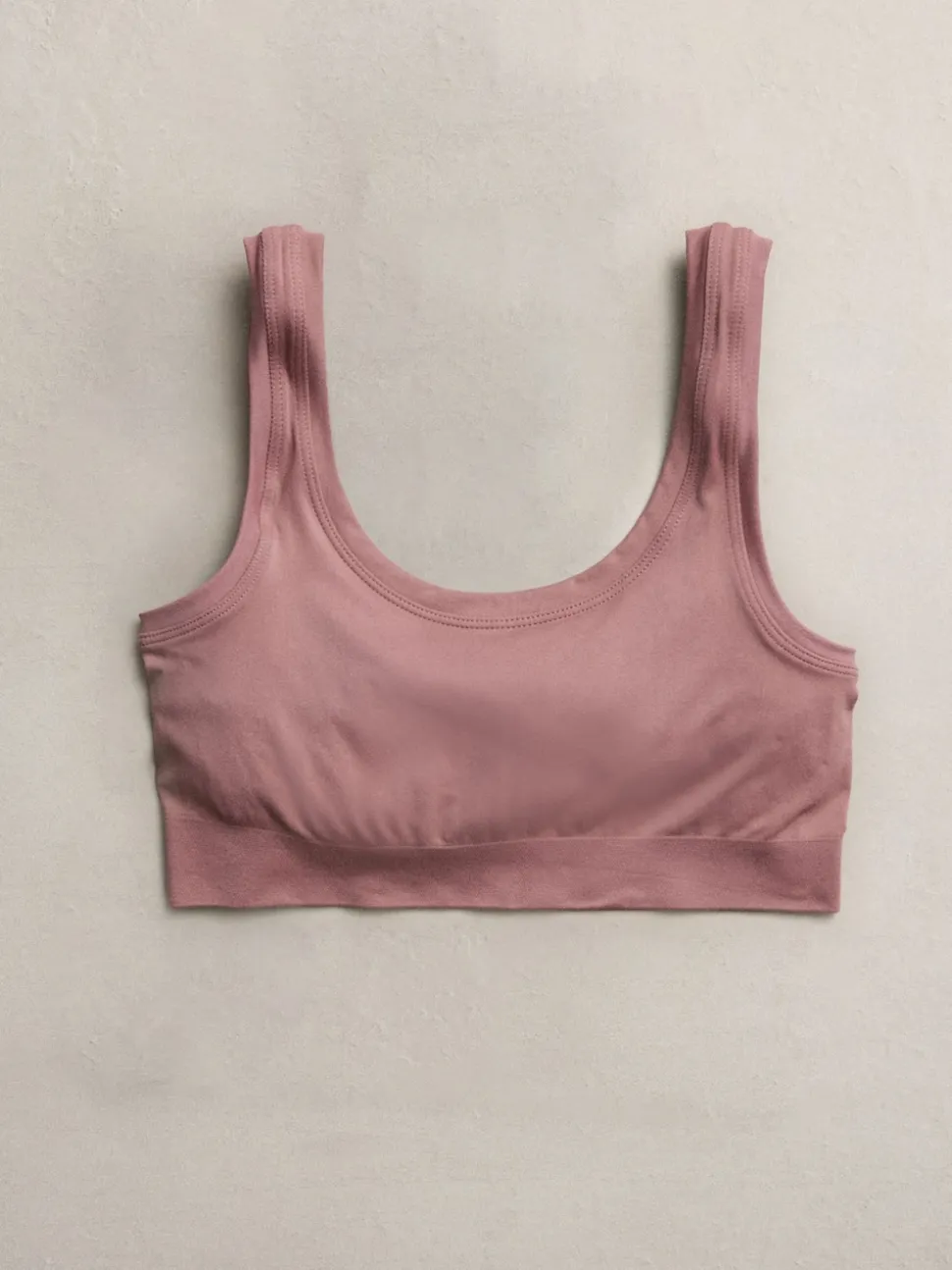 Pink N.Premium Super Soft Seamless Crop Bra