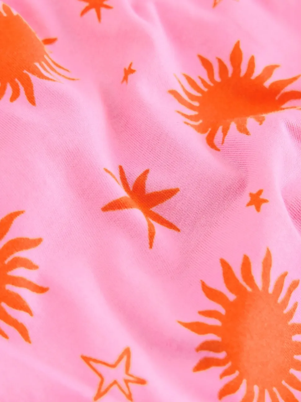 Pink Sun Cotton Short Set Pyjamas