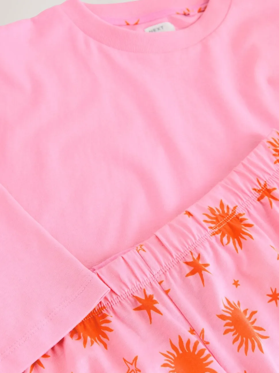 Pink Sun Cotton Short Set Pyjamas