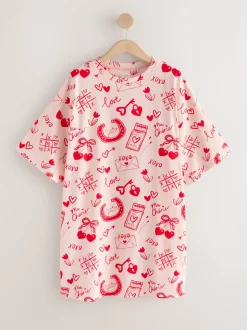 Pink/Red Heart Nightie