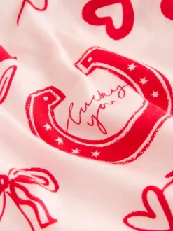Pink/Red Heart Nightie