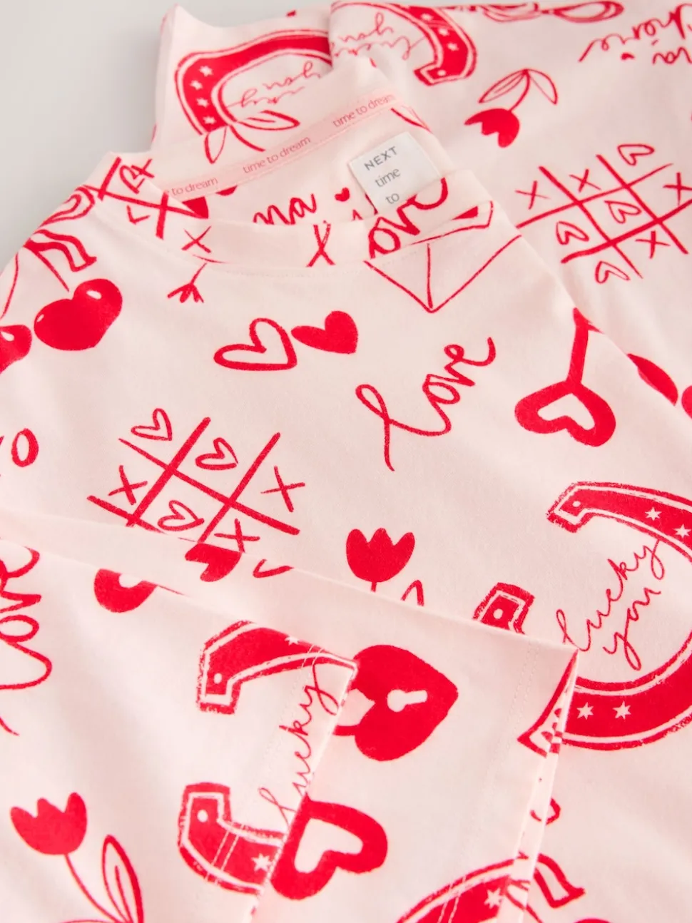 Pink/Red Heart Nightie