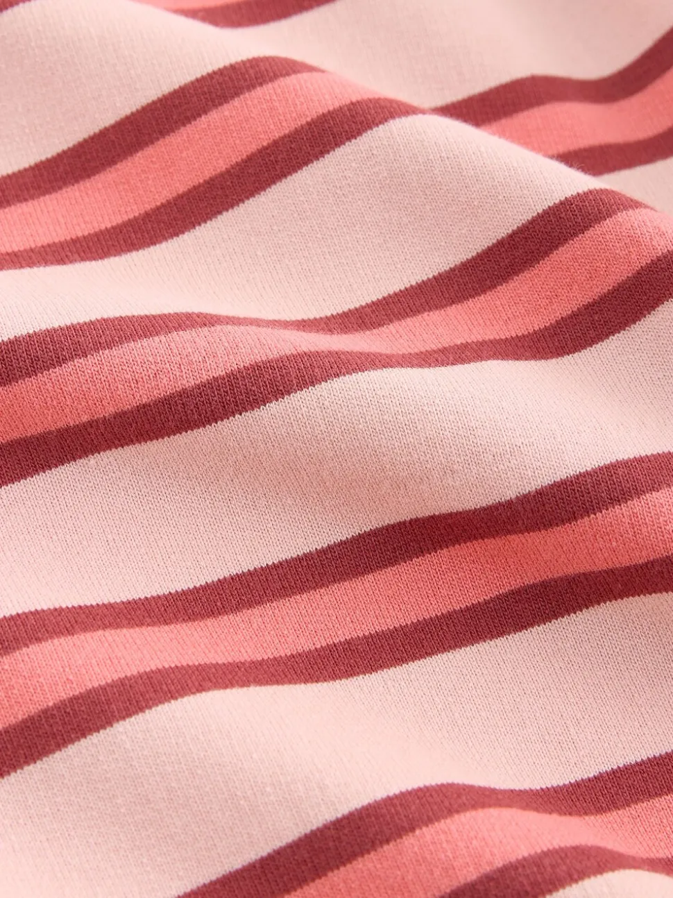 Pink/Red Stripe Wide Leg Joggers