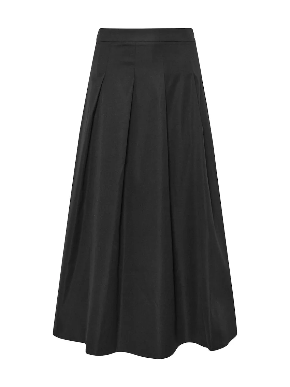 PixieGirl Petite Black Pleated Full Midaxi Skirt
