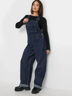 PixieGirl Petite Blue Straight Leg Dungarees