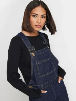 PixieGirl Petite Blue Straight Leg Dungarees