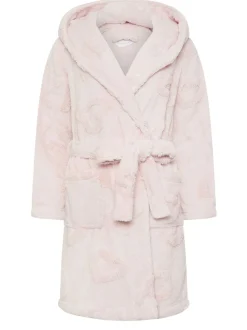 PixieGirl Petite Pink Short Hooded Robe