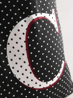 Polka Dot Cotton Shopper Bag