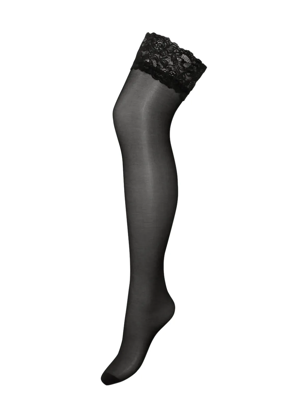 Pour Moi Black Adore Lace 15 Denier Top Hold-Ups