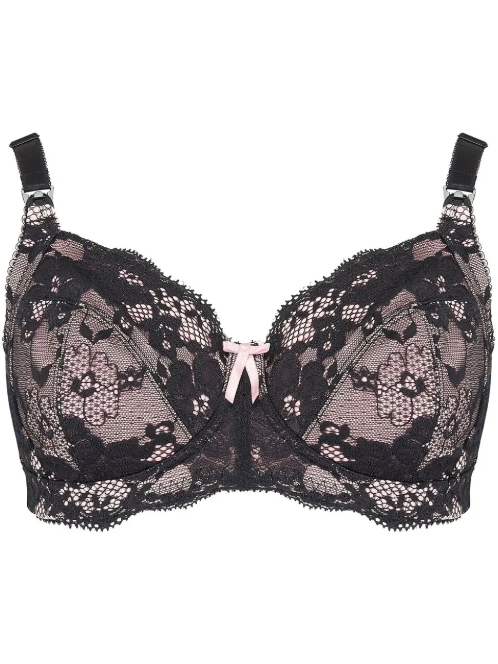 Pour Moi Black Amour Maternity Nursing Bra